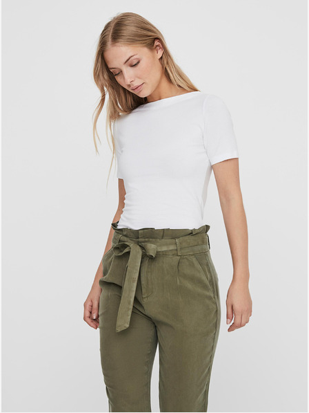 Vero Moda Bílé tričko VERO MODA Panda