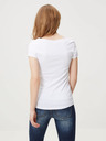 Vero Moda Bílé basic tričko s kulatým výstřihem VERO MODA Maxi My