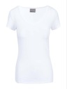 Vero Moda Bílé basic tričko s kulatým výstřihem VERO MODA Maxi My