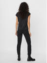 Vero Moda Černé tričko VERO MODA Filli