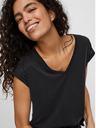Vero Moda Černé tričko VERO MODA Filli