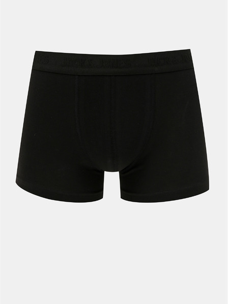 Jack & Jones Sada pěti černých boxerek Jack & Jones Tone
