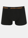Jack & Jones Sada sedmi černých boxerek Jack & Jones Basic