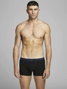 Jack & Jones Sada sedmi černých boxerek Jack & Jones Basic