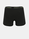 Jack & Jones Sada sedmi černých boxerek Jack & Jones Basic