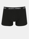 Jack & Jones Sada sedmi černých boxerek Jack & Jones Basic