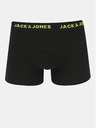 Jack & Jones Sada sedmi černých boxerek Jack & Jones Basic