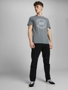 Jack & Jones Černé straight fit džíny Jack & Jones Chris