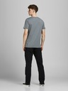 Jack & Jones Černé straight fit džíny Jack & Jones Chris