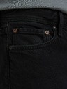 Jack & Jones Černé straight fit džíny Jack & Jones Chris