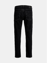 Jack & Jones Černé straight fit džíny Jack & Jones Chris