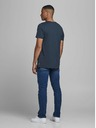 Jack & Jones Tmavě modré basic tričko Jack & Jones Organic