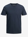 Jack & Jones Tmavě modré basic tričko Jack & Jones Organic