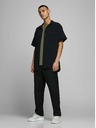 Jack & Jones Khaki basic tričko Jack & Jones Organic