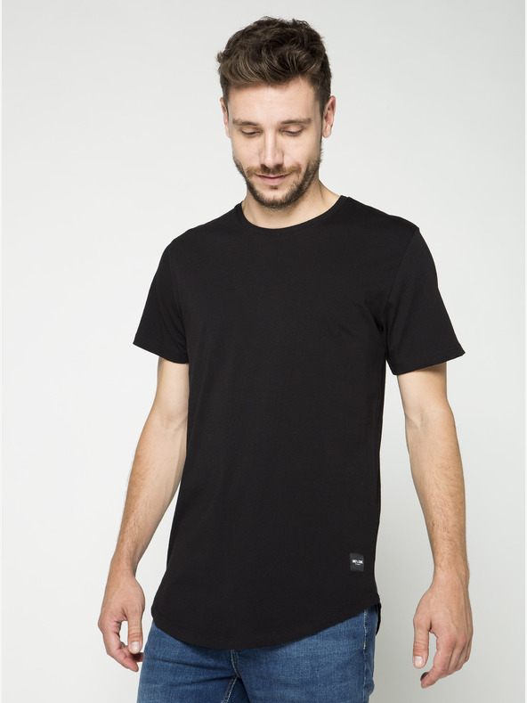 ONLY & SONS Černé basic tričko ONLY & SONS Matt