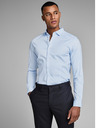 Jack & Jones Světle modrá formální pánská košile Jack & Jones Parma