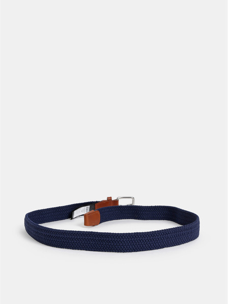 Jack & Jones Tmavě modrý pánský pásek Jack & Jones Spring