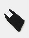Jack & Jones Sada pěti párů černých pánských ponožek Jack & Jones Jens