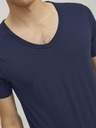 Jack & Jones Tmavě modré pánské basic tričko Jack & Jones Basic