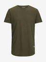 Jack & Jones Khaki pánské basic tričko Jack & Jones Noa