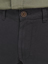 Jack & Jones Černé chino kalhoty Jack & Jones Marco