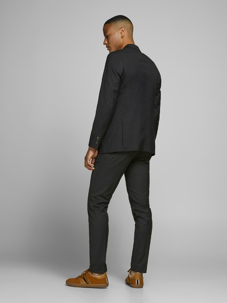 Jack & Jones Černé pánské sako Jack & Jones Franco