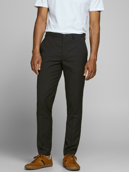 Jack & Jones Černé oblekové kalhoty Jack & Jones Franco