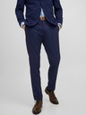 Jack & Jones Tmavě modré oblekové kalhoty Jack & Jones Franco