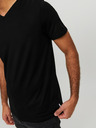 Jack & Jones Černé pánské basic tričko Jack & Jones