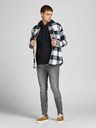 Jack & Jones Černá pánská basic mikina s kapucí Jack & Jones Star