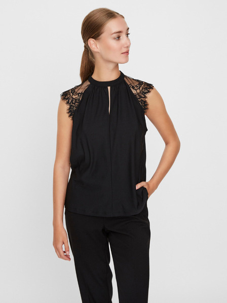 Vero Moda Černá dámská halenka VERO MODA Milla