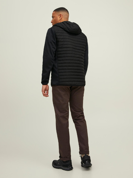 Jack & Jones Černá pánská lehká prošívaná bunda Jack & Jones