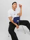 Jack & Jones Bílé pánské tričko Jack & Jones Vesterbo