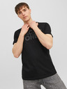 Jack & Jones Černé pánské tričko Jack & Jones Corp