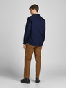 Jack & Jones Tmavě modrá pánská košile Jack & Jones Lacardiff