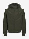 Jack & Jones Khaki pánská lehká softshellová bunda Jack & Jones Basic