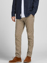 Jack & Jones Béžové pánské chino kalhoty Jack & Jones Marco