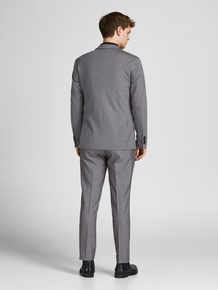 Jack & Jones Šedé pánské oblekové kalhoty Jack & Jones Franco