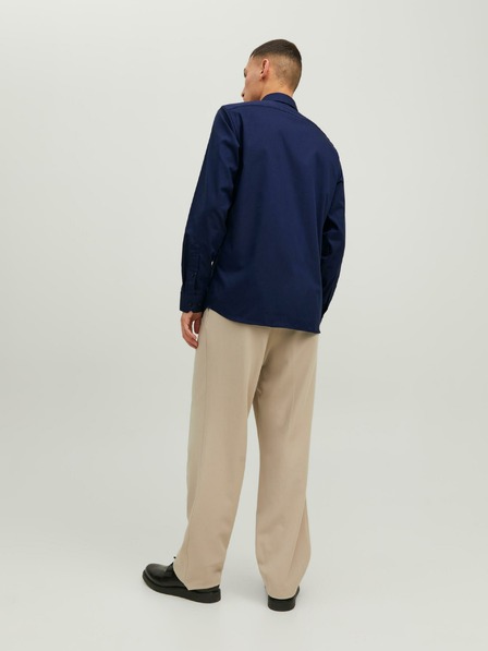 Jack & Jones Tmavě modrá pánská košile Jack & Jones Parker