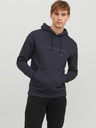 Jack & Jones Tmavě modrá pánská mikina s kapucí Jack & Jones Star