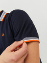 Jack & Jones Tmavě modré pánské polo tričko Jack & Jones Paulos