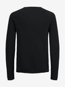 Jack & Jones Černý pánský basic svetr Jack & Jones Hill