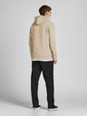 Jack & Jones Béžová pánská mikina s kapucí Jack & Jones Star