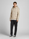 Jack & Jones Béžová pánská mikina s kapucí Jack & Jones Star