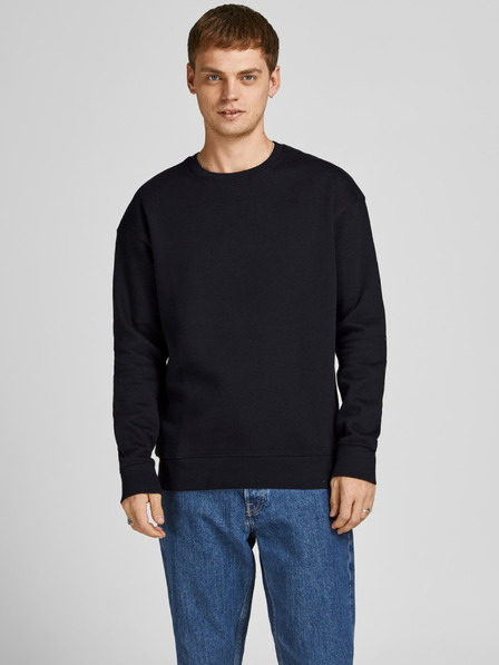 Jack & Jones Černá pánská mikina Jack & Jones Star