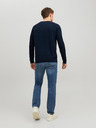 Jack & Jones Tmavě modrý pánský svetr Jack & Jones Emil