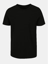 Jack & Jones Sada dvou černých pánských triček s krátkým rukávem Jack & Jones Basic
