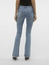 Vero Moda Světle modré dámské flared fit džíny Vero Moda