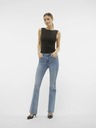 Vero Moda Světle modré dámské flared fit džíny Vero Moda