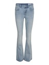 Vero Moda Světle modré dámské flared fit džíny Vero Moda